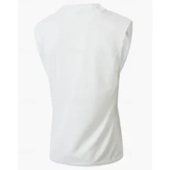 Outlet OUKU Men's Waffle Tee Tank Top Vest Top Undershirt Sleeveless Crew Neck Summer Plain Fashion Designer Basic Classic Vacation Street Going out Black White Pink Top Tee for Men
