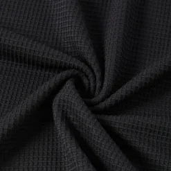 New OUKU Men's Waffle Tee Waffle Henley Shirt Long Sleeve V Neck Spring & Fall Solid Color Fashion Basic Fake two piece Street Casual Sports Black Navy Blue Light Grey Top Tee for Men