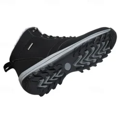 New OUKU Men's Waterproof Insulated Winter Boots with Non-Slip Rubber Sole and Faux Fur Lining for Outdoor Hiking