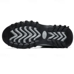 New OUKU Men's Waterproof Insulated Winter Boots with Non-Slip Rubber Sole and Faux Fur Lining for Outdoor Hiking
