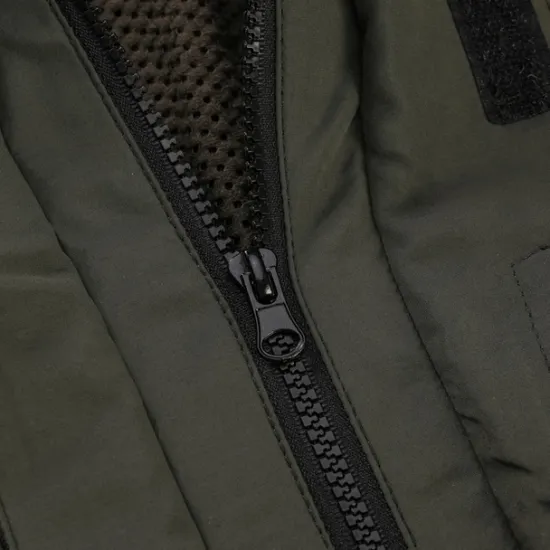 New OUKU Men's Waterproof Rain Jacket Military Cargo Jacket Tactical Jacket Casual Hooded Cargo Sports Coat Windbreaker Outdoor Warm Windproof Winter Coat Jacket Top Hunting Fishing Army Green Softshell Jacket