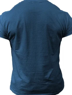 Best OUKU Men's When God Made Me He Signed And Said This'll Be Fun T shirt 3D Print Crew Neck Shirt Fashion Daily Street Daily Black Blue Green Summer Spring Clothing Apparel
