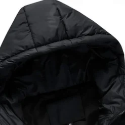 New OUKU Men's Windbreaker Quilted Puffer Vest Quilted Full Zip Sleeveless Outerwear Casual Athleisure Spring Hooded Thermal Warm Windproof Fitness Gym Workout Running Sportswear Activewear Solid Colored