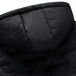 New OUKU Men's Windbreaker Quilted Puffer Vest Quilted Full Zip Sleeveless Outerwear Casual Athleisure Spring Hooded Thermal Warm Windproof Fitness Gym Workout Running Sportswear Activewear Solid Colored