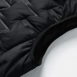 New OUKU Men's Windbreaker Quilted Puffer Vest Quilted Full Zip Sleeveless Outerwear Casual Athleisure Spring Hooded Thermal Warm Windproof Fitness Gym Workout Running Sportswear Activewear Solid Colored