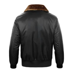 Online OUKU Men's Winter Coat Bomber Jacket Jacket Casual Jacket Outdoor Daily Wear Warm Pocket Fall Winter Plain Fashion Streetwear Lapel Regular Black Royal Blue Army Green Jacket