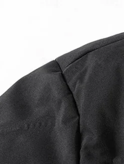 Clearance OUKU Men's Winter Coat Down Jacket Zipper Pocket Duck Down Vacation Going out To-Go Outdoor Casual / Daily Winter Pure Color Black Beige Gray Puffer Jacket