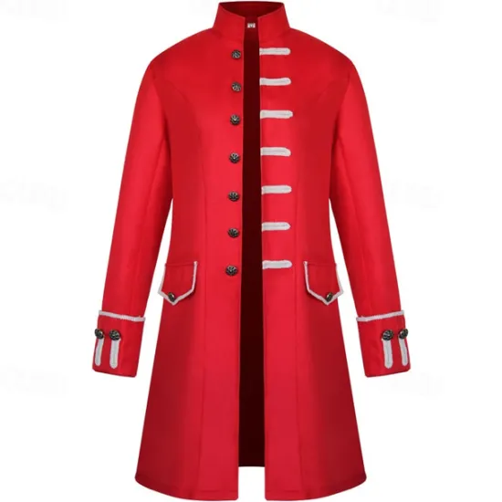 New OUKU Men's Winter Coat Peacoat Coat Business Casual Winter Fall Cotton Blend Windproof Warm Outerwear Clothing Apparel Stylish Casual non-printing Pure Color Pocket Stand Collar Single Breasted
