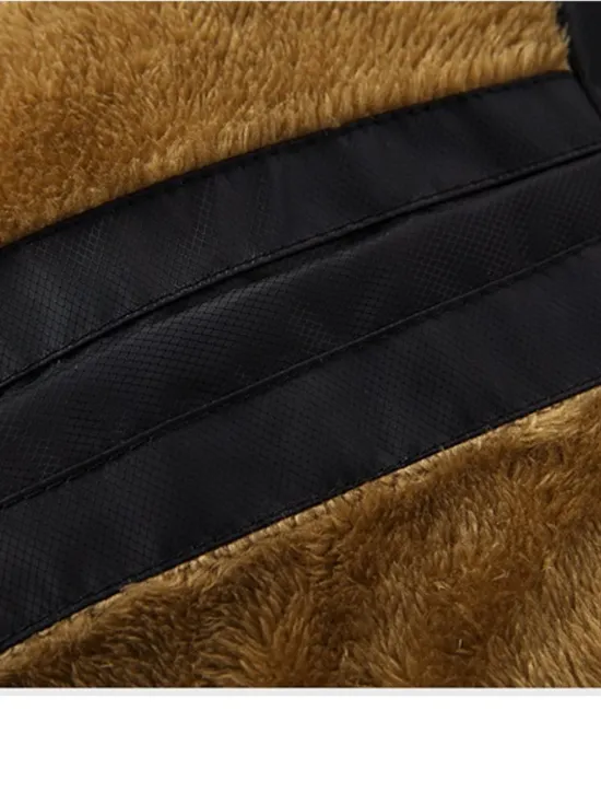 Sale OUKU Men's Winter Coat Winter Jacket Puffer Jacket Quilted Jacket Camping & Hiking Warm Winter Solid Color Bright Black Black Puffer Jacket