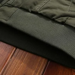 OUKU Men's Winter Jacket Fleece Jacket Casual Jacket Daily Vacation Thermal Warm Pocket Fleece Fall & Winter Plain Fashion Streetwear Stand Collar Regular Black Navy Blue Khaki Army Green Dark Gray Jacket