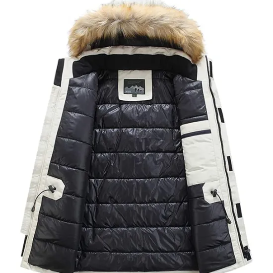 Discount OUKU Men's Winter Polyester Thermal Warm Fleece Lining Windproof Breathable orange Cream Screen Color grey blue Vest