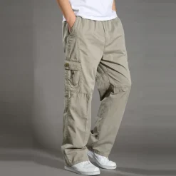 Best OUKU Men's Work Pants Hiking Cargo Pants Hiking Pants Trousers Summer Outdoor Ripstop Quick Dry Multi Pockets Breathable Cotton Pants / Trousers Bottoms Army Green Khaki Black Work Hunting Fishing M L XL