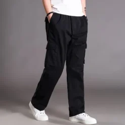 Outlet OUKU Men's Work Pants Hiking Cargo Pants Hiking Pants Trousers Summer Outdoor Ripstop Quick Dry Multi Pockets Breathable Cotton Pants / Trousers Bottoms Army Green Light Grey Black Work Hunting Fishing L