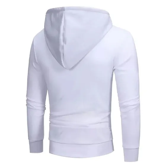 Sale OUKU Men's Zip Up Hoodies Black White Gray Hooded Plain Sports & Outdoor Daily Sports Hot Stamping Sportswear Basic Casual Spring & Summer Clothing Apparel Hoodies Sweatshirts Long Sleeve