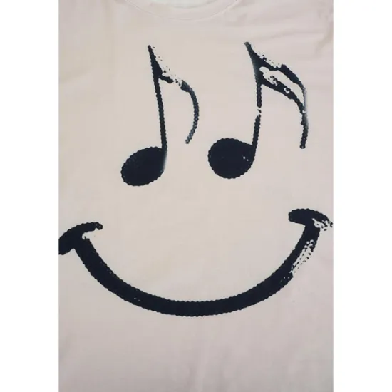 OUKU Music Festival Men's Graphic Funny Smile Face T Shirt Short Sleeve T shirt 3D Print Crew Neck Shirt Vintage Fashion Designer Outdoor Daily Sports Blue Red Green Spring & Summer Clothing Apparel S M L