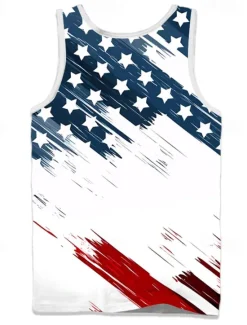 Outlet OUKU Patriotic T Shirts For Men Sarcastic Funny T Shirt Short Sleeve T shirt Graphic Print Crew Neck Shirt Fashion Daily Basic Street Casual Daily Black Blue Green Summer Spring Clothing Apparel S M L XL