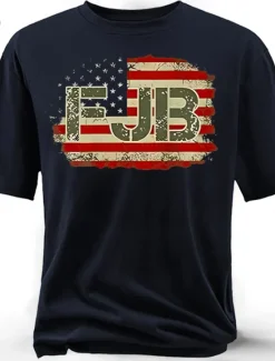 New OUKU Patriotic T Shirts For Men American US Flag T Shirt Short Sleeve T shirt 3D Print Crew Neck Shirt Fashion Daily Basic Street Casual Daily Black Red Blue Summer Spring All Seasons Clothing Apparel