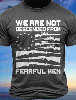 Online OUKU Patriotic T Shirts For Men American US Flag T Shirt Short Sleeve T shirt 3D Print Crew Neck Shirt Daily Military Street Daily Black Blue Green Summer Spring Clothing Apparel S M L XL XXL XXXL