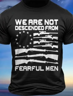 Online OUKU Patriotic T Shirts For Men American US Flag T Shirt Short Sleeve T shirt 3D Print Crew Neck Shirt Daily Military Street Daily Black Blue Green Summer Spring Clothing Apparel S M L XL XXL XXXL