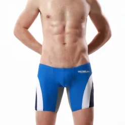 Online OUKU SEOBEAN® Men's Swim Shorts Bottoms Swimming Surfing Water Sports Swimwear Breathable Quick Dry Comfortable Chinlon Elastane Beach Wear / Summer / Stretchy