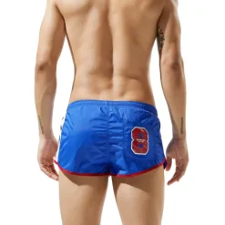 OUKU SEOBEAN® Men's Swim Trunks Swim Shorts Quick Dry Board Shorts Bathing Suit with Pockets Mesh Lining Drawstring Swimming Surfing Beach Water Sports Patchwork Summer / Stretchy