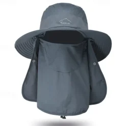 Clearance OUKU Sun Hat Bucket Hat Boonie hat Sun Hat with Neck Flap UV Protection Summer Spring Drawstring Wide Brim Unisex Fishing Activity