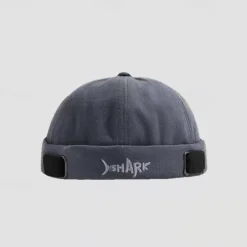 New OUKU Unisex Docker Cap Brimless Hats Black Green Cotton Travel Beach Outdoor Vacation Plain Adjustable