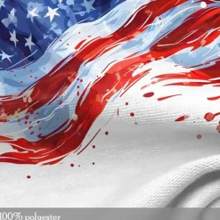 Clearance OUKU Veterans Day Men's Patriot Patriotic Veteran American Flag T shirt Short Sleeve T shirt 3D Print Crew Neck Shirt Street Style Party Birthday Street White Blue Summer Spring Clothing Apparel S M L XL