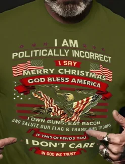 Hot OUKU Veterans Day Men's Patriot Patriotic Veteran Graphic Prints Eagle National Flag T shirt Graphic Tee Cotton Short Sleeve Graphic Shirt Heather Gray Wine Blue Comfortable Tee Street Vacation Fashion
